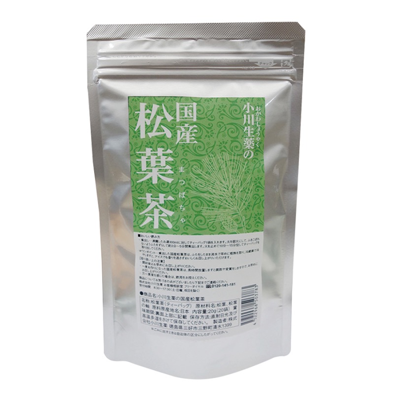 国産松葉茶 20g | 小川生薬 - 自然食品店はっこうふうず